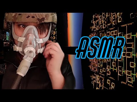 Scifi Fighter Pilot Medical Exam | Cinematic ASMR (Played by a real physician)