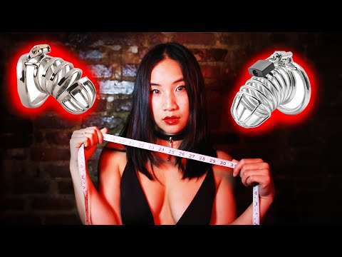 Chastity Cage Fitting 🍆 ⛓ | ASMR Roleplay
