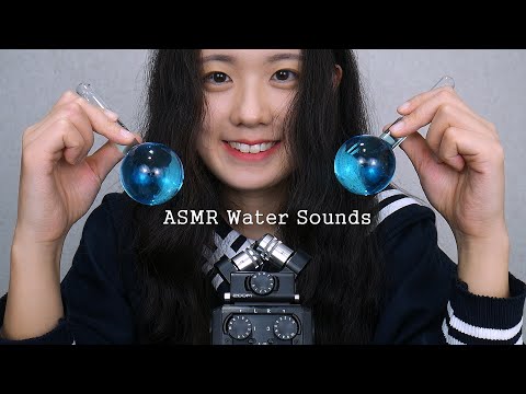 ASMR Pure Water Sounds for Sleep💦 | Relaxing Ice Globes (No Talking)