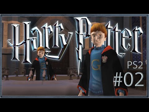 Harry Potter and the Philosopher's stone PS2 gameplay PART #02 - Meeting Fred and George Weasley