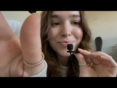 ASMR Fast Mouth Sounds & Inaudible Whispering (Up Close w/ Visual Triggers) 🤍