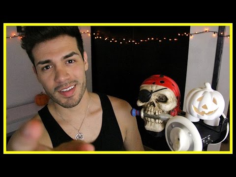 ASMR - Personal Attention for Sleep with Halloween Triggers (Male Whisper & Sounds to Relax)