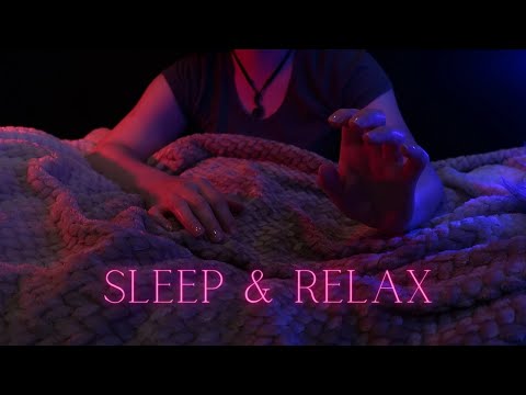 ASMR Relaxing Body Scan with Soft Fabrics Sounds and Gentle Hand Movements ⭐ Soft Spoken