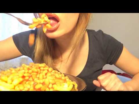British Classic: Chips & Beans (lol) - ASMR - Eating Sounds