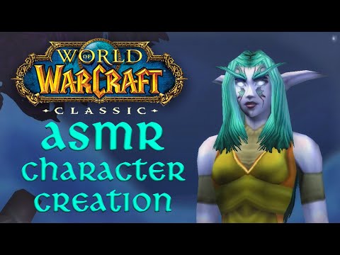 TastyTingles ASMR ~ WoW Classic Character Creation [Whisper] [Intentional] [Mouth Sounds] [Clicking]