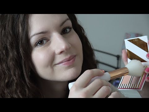ASMR Doing YOUR Makeup - with mouth clicks and whispering