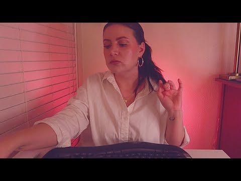 ASMR Personal Assistant👩‍💻 Planning a Photoshoot 📷 💕 Soft-Spoken, Typing, Paper Sounds