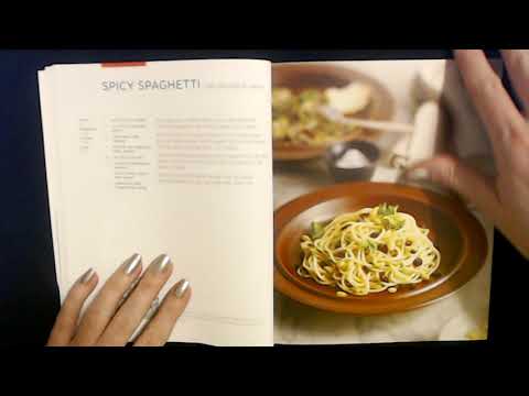 ASMR | Reading Spaghetti Recipes (Whisper)