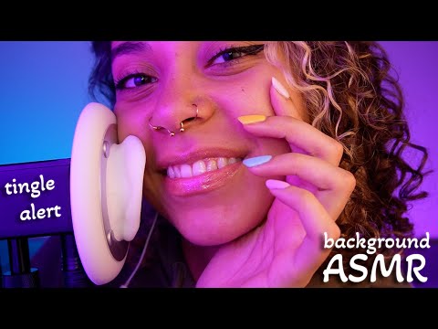 Mouth Sounds & Ear Attention (sleepy background ASMR) for the BEST sleep