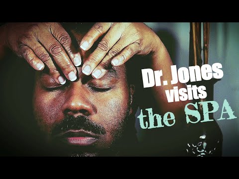 ASMR Shampoo Head Massage Roleplay "DR JONES Visits the SPA!"