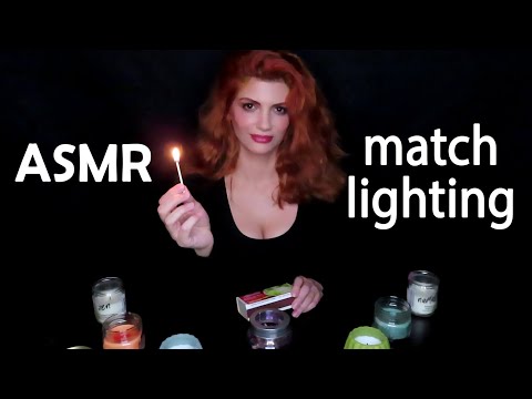 ASMR | Matches & Candle Lighting 🔥 LO-FI(?) ~ request!