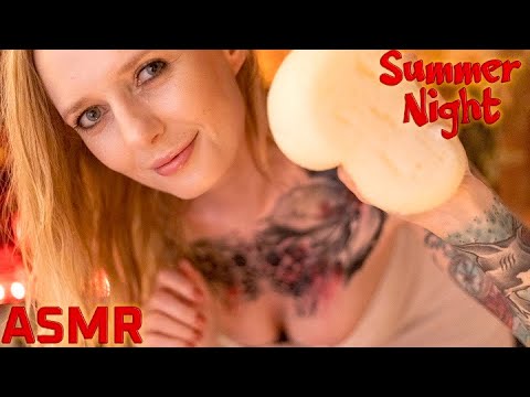 ASMR Summer Night, Sleep Treatment on a Hot Day 😴 (oil massage, personal attention, pampering)