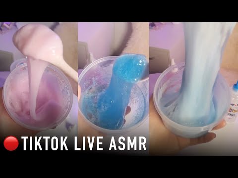 ASMR Tiktok Live🔴Slime Making_230228