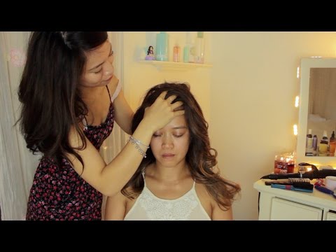 ASMR Sleepy Hairplay with Scalp Massage ~ Oils - Sprays - Brushes