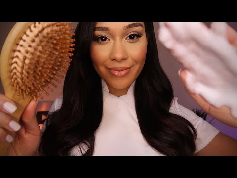 ASMR Extremely Relaxing Scalp Treatment 😴 Scalp Massage, Hair Wash | Personal Attention For Sleep