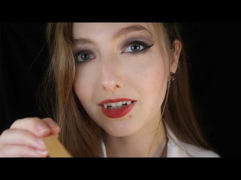 ASMR Vampire Doctor Exam ❤️ (Whispering, Writing, Personal Attention)
