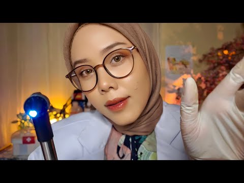 ASMR Relaxing Deep Ear Cleaning | Medical Roleplay, Ear Exam, Personal Attention