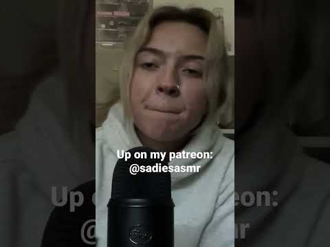 ASMR| Eating My Blue Yeti, check it out on my patron
