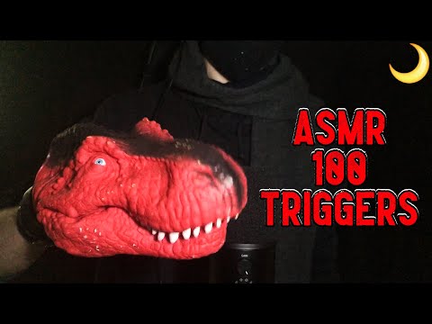 ASMR 100 TRIGGERS IN 1 MINUTE