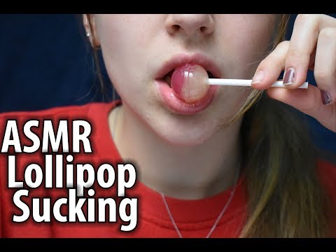 ASMR Lollipop sucking ♥ Binaural ear to ear mouth sounds (NO TALKING)