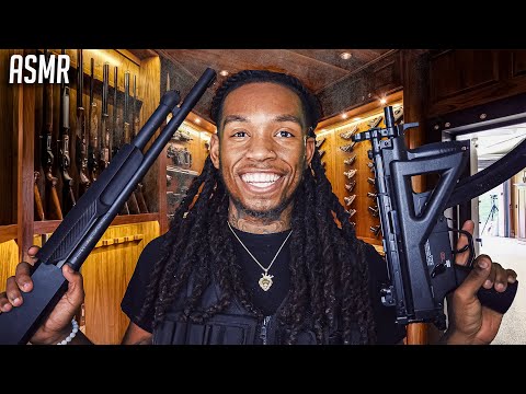ASMR | Gunshop Roleplay For SLEEP And RELAXATION...