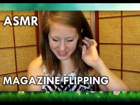 ASMR - Magazine flipping & soft read
