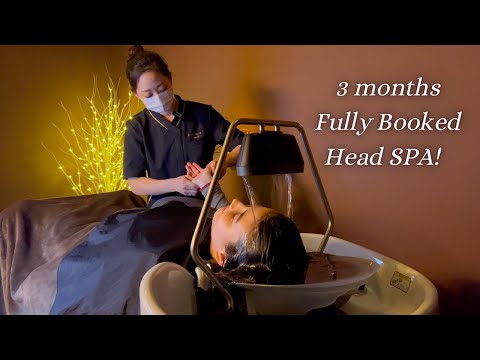 I WAITED FOR THREE MONTHS TO GET INTO THIS HEAD SPA IN TOKYO, JAPAN (Soft Spoken ASMR)
