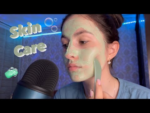 Asmr skin care in 1 minute