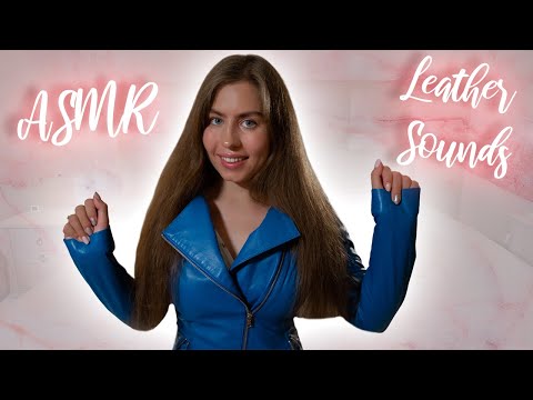 [ASMR] TINGLY LEATHER JACKET 🧥 Tapping, Scratching, Crincles, and Leather Envelopes