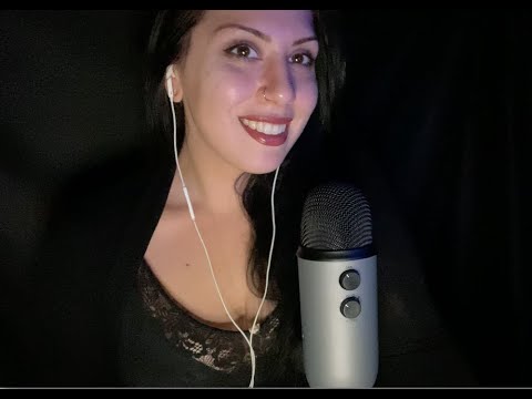 ASMR mouth sounds and inaudible whispering