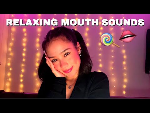 ASMR | All In Your Face Mouth Sounds | Eating A Lollipop Sounds (Personal Attention)