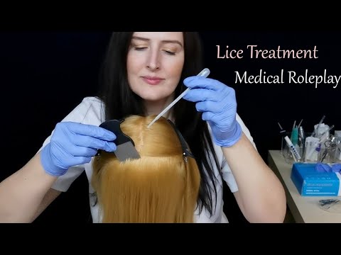 [ASMR] TINGLY Nurse Lice Check & Treatment (Medical Roleplay)