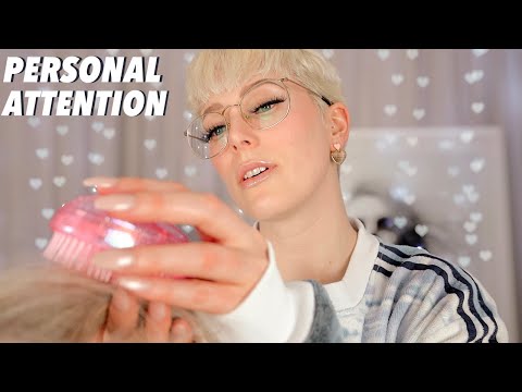 [ASMR] Taking Care of YOU | Hair Brushing, Face Brushing | Personal Attention for Sleep 😴