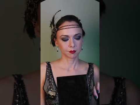 Full 1920s video on my channel. Should I do a 1930s one too? #asmr #asmrrealperson #1920s #ivybasmr