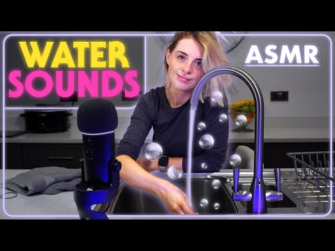 [ASMR] Water sounds / Fluid sounds / Liquid sounds / Sink sounds !!!