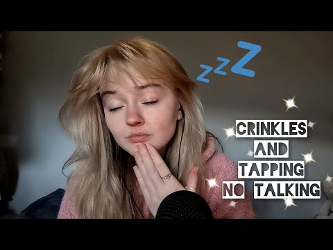ASMR Crinkling and Tapping Assortment // No Talking