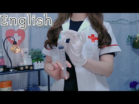 ASMR Take care of you♡School Nurse (English role~play)
