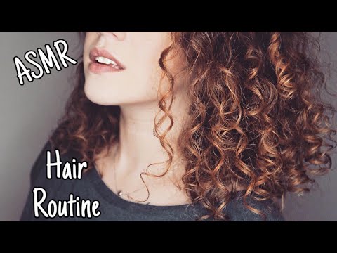 ASMR ita | My CURLY HAIR ROUTINE 💆‍♀️ i miei prodotti per capelli preferiti!😍