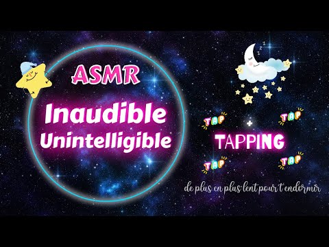 ASMR but it gets slower the longer you watch || Inaudible pour te relaxer + Tapping || Lofi Tingles