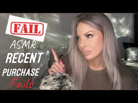ASMR • Recent Purchase FAILS! • Close Clicky Whisper