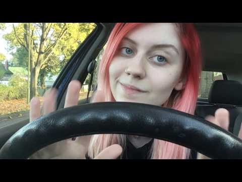 ASMR in the Car ♥ (Tapping, Scratching, No Talking)