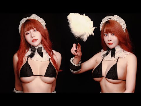 ASMR Win a Prize of Hot Maid Clean Your House with Body | Role play【New】