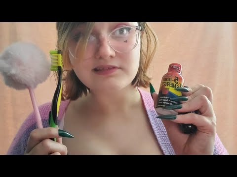 ASMR Doing your Makeup with Products that AREN'T makeup