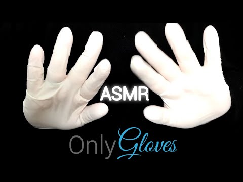 ASMR LATEX GLOVES HAND SOUNDS with LOTION (NO TALKING)