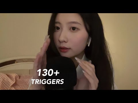 ASMR 130 Triggers In 9 Minutes