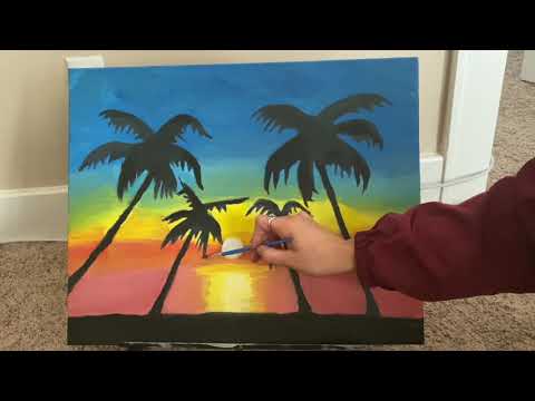 ASMR Tracing My Paintings With Intense Mouth Sounds