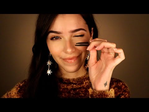 ASMR Doing Your Eyebrows: Closeup Attention