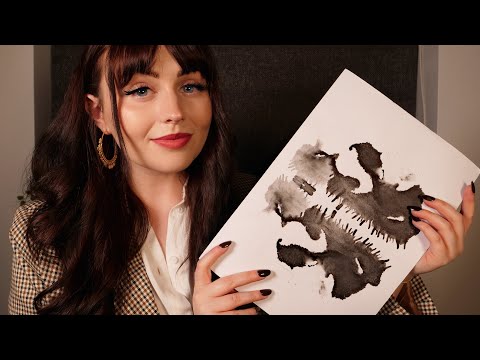 ASMR Personality Test Roleplay - Inkblots & Myers Briggs