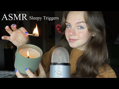 ASMR Sleepy Triggers (Lotion,Mic Scratching, Tapping)