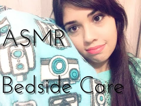 ASMR 💤 Cuidados antes de dormir II, bedside care, whisper , close up